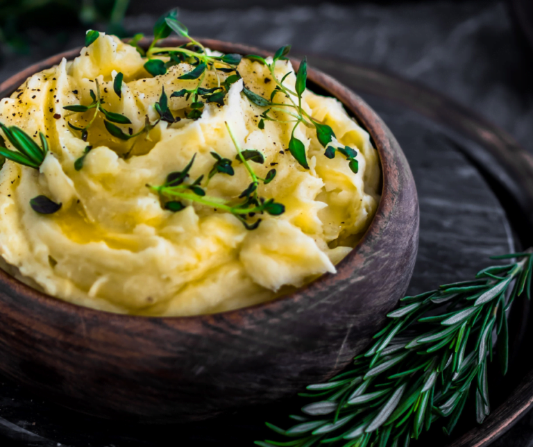 Rosemary Mashed Potatoes Herbal Recipe - Weeds and Deeds